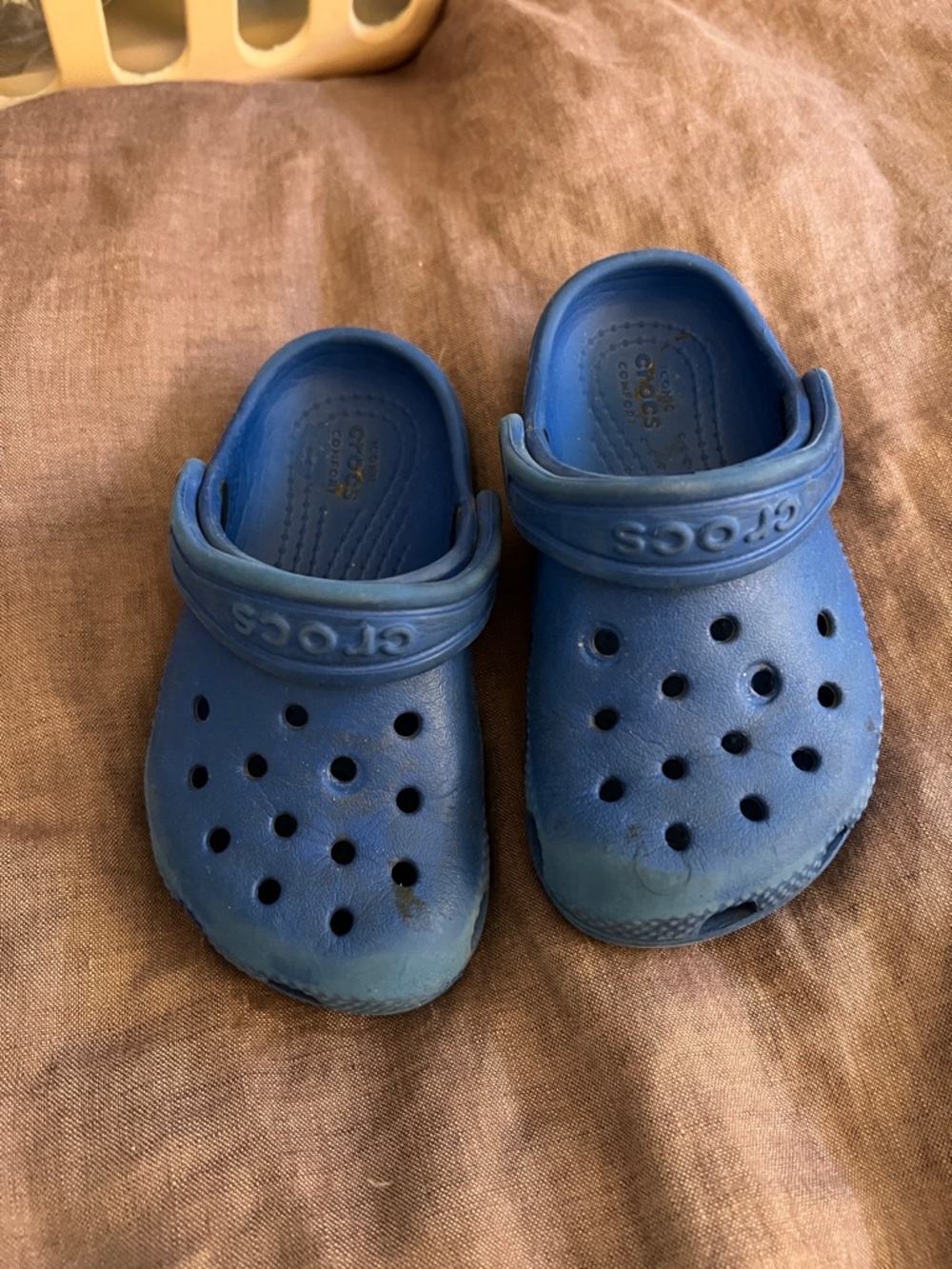 CROCS Kids Blue Classic Clog Sandals